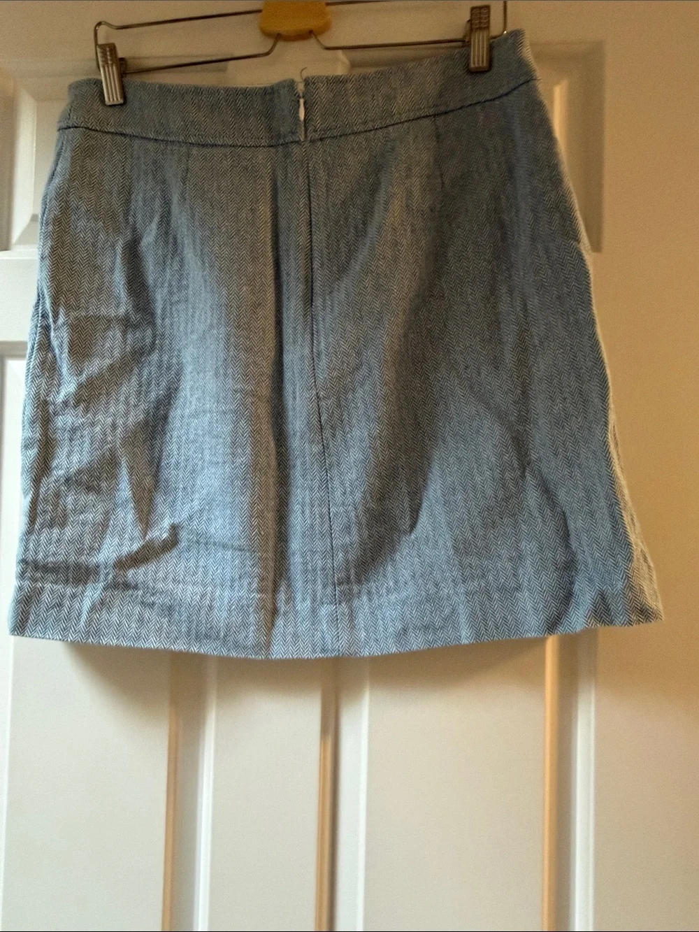 J.Crew Classic Light Blue Women's A-Line Skirt